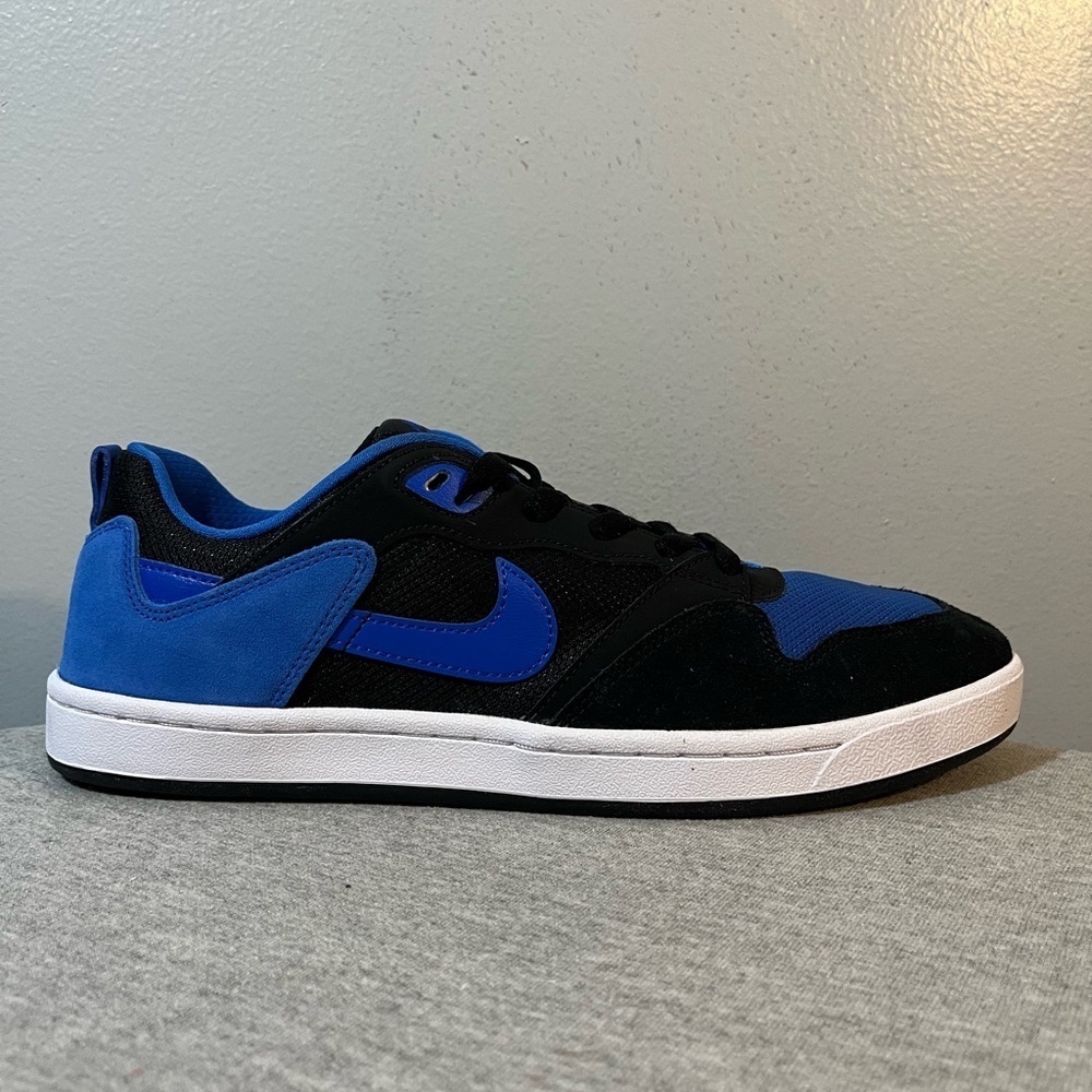 Nike SB Alleyoop Black/Royal Blue Skateboarding Men's Shoe Size 10.5 CJ0882004‌